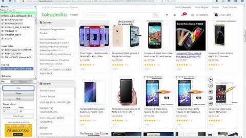 Scrape Data Produk Tokopedia dengan IMACROS
