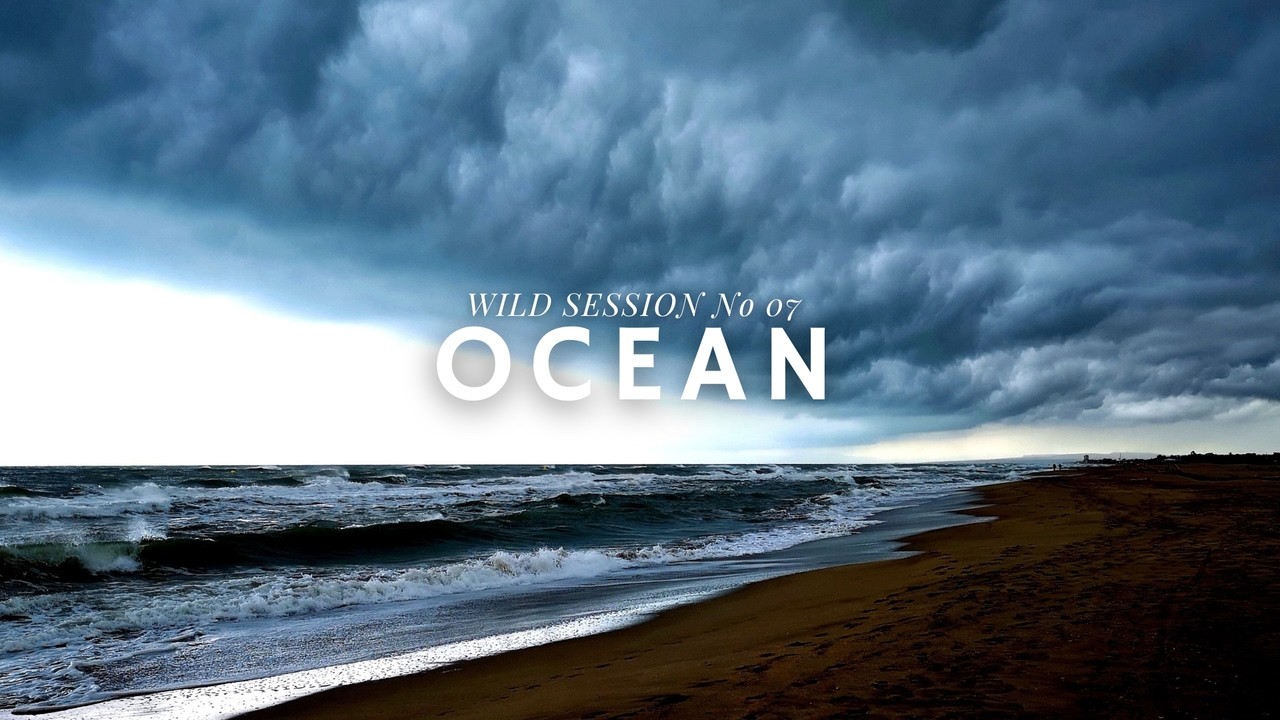 Relaxing Piano Music for Stress Relief & Deep Sleep | 1h Ocean Waves | Wild Session 07 RESTLESS SEA