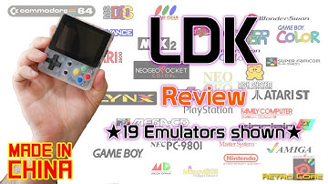 LDK Review - 60Htz refresh rate - Loads of emulators shown