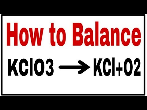 Video: Ko se KClO3 segreva, se razgradi?