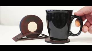 Laser Cut Leather (cow hide) Drink Coasters - Free File Download Laser Cut Leather (cow hide) Drink Coasters - Free File Download