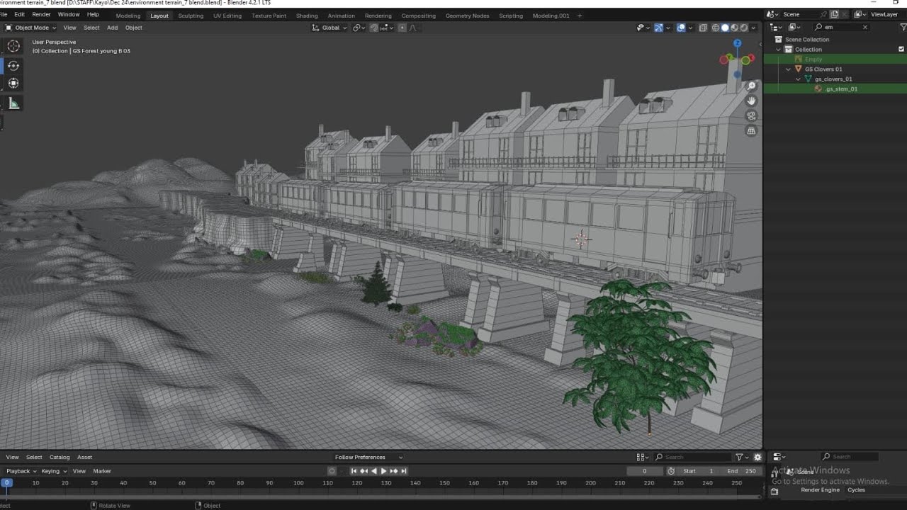 From Zero to Hero | How To Model 3D Environment in Blender - YouTube