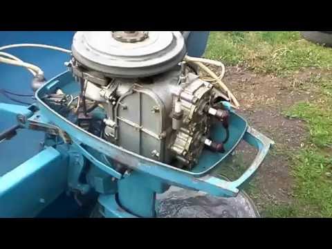 лодочный мотор Москва 30 Э, Russian outboard Moskva 30