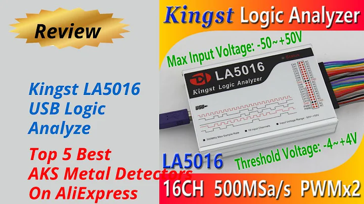 Review Kingst LA5016 USB Logic Analyze 2024