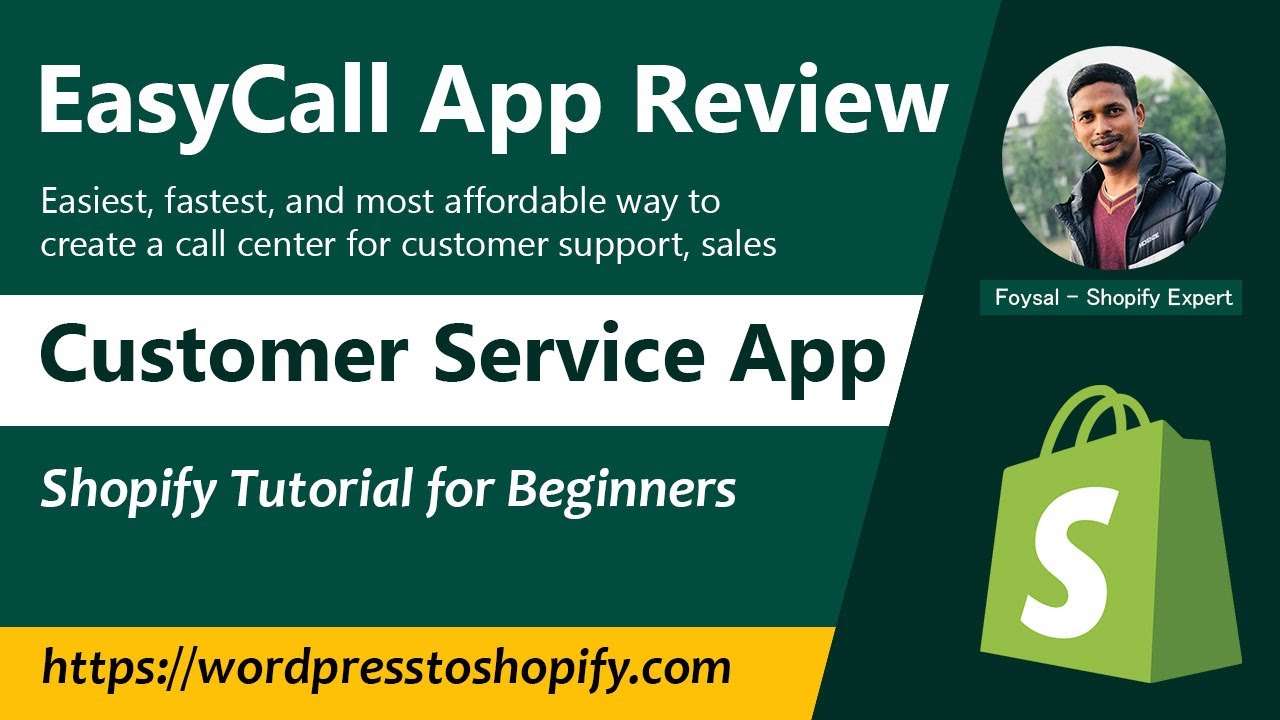 Best Customer Service App for Shopify EasyCall App Review YouTube