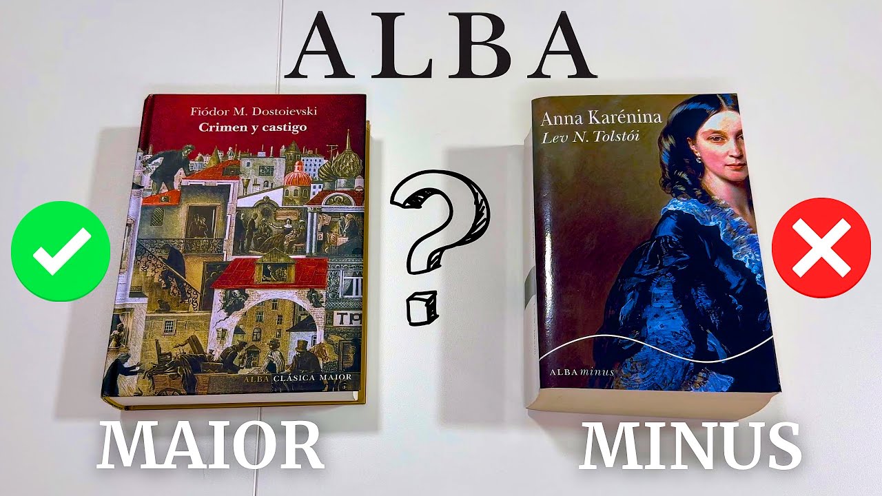 ¿Alba Maior o Alba Minus? Así se degradan los libros de Alba Editorial en tres años ⏳ NO LO CREERÁS
