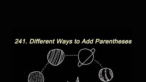 Leetcode Algorithm III day 13 | 241. Different Ways to Add Parentheses 中文