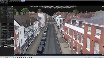 Drone Photogrammetry scan of Warwick town