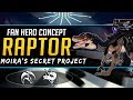 Overwatch Hero Concept - Raptor Specimen 13 - Moira's Secret Project