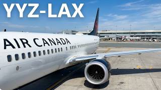 Air Canada Boeing 737 MAX 8 | Toronto (YYZ) to Los Angeles (LAX) | AC791✈️