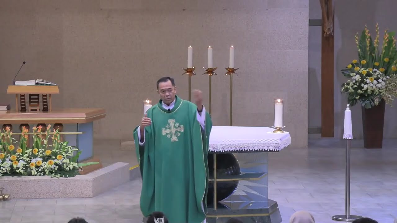 Mass 4pm - 12July2026 Fr Colin Tan SJ Sermon