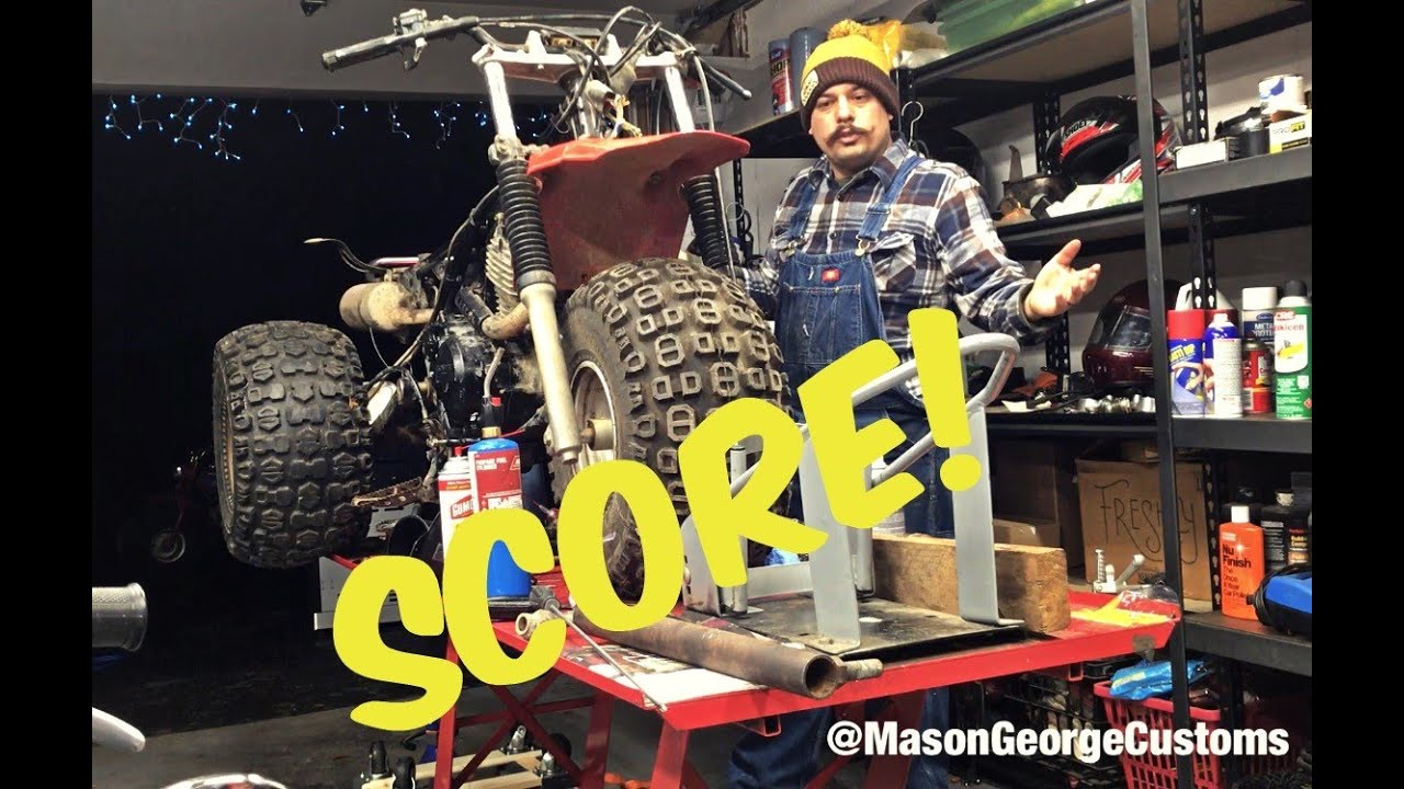 Honda ATC 250SX Transmission Stuck In Gear Fix & Carburetor Clean 1st