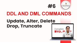 Learn Update, Alter, Drop, Delete and Truncate Commands in SQL || with example || #6