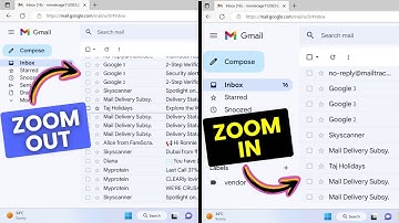 Gmail View Change - How to Zoom In & Zoom Out in Gmail? Compact & Standard View