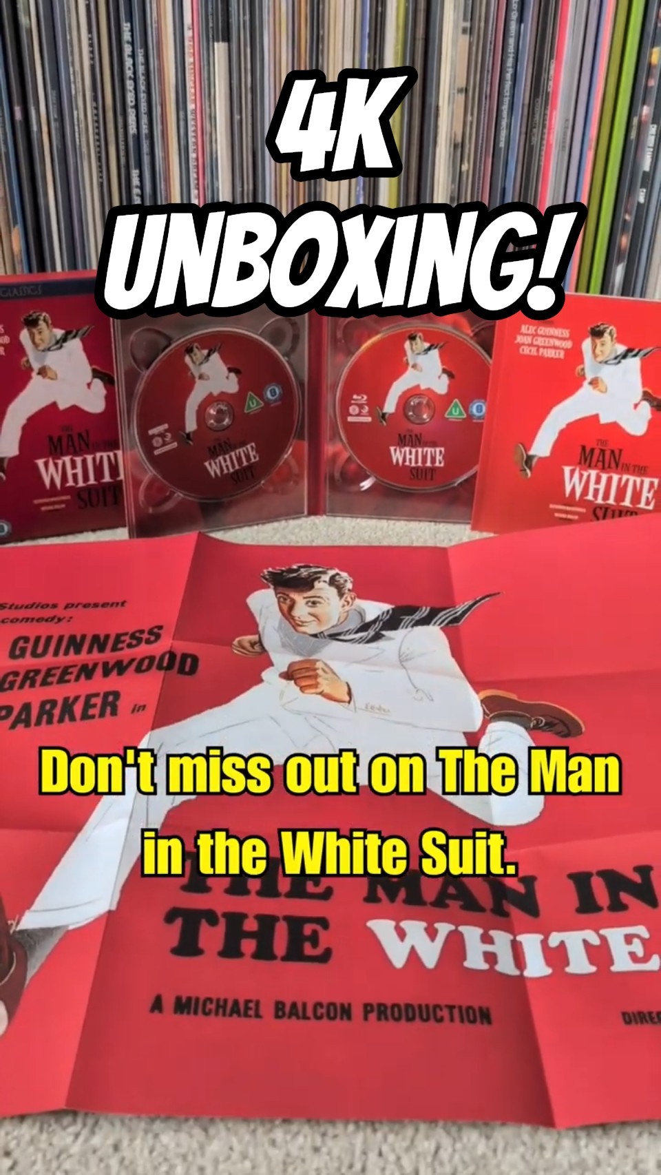 THE MAN IN THE WHITE SUIT 白衣の男 〈初回生産限定〉 Amazon.com: The Man in the White Suit [DVD] : Alec Guinness