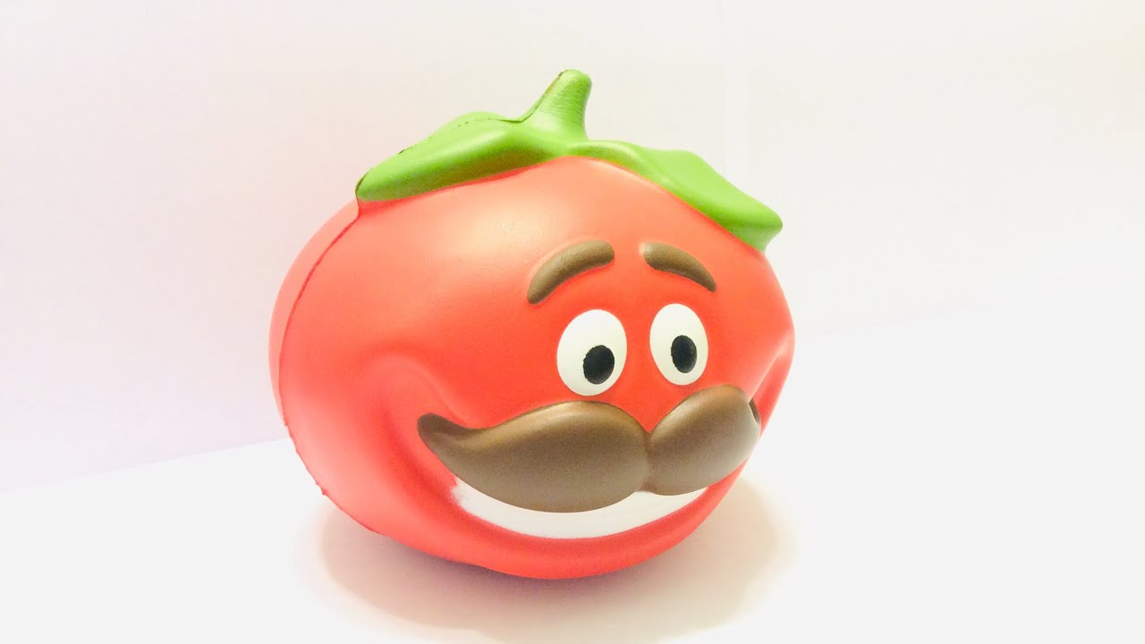 Fortnite Tomato head squishy review !!! YouTube