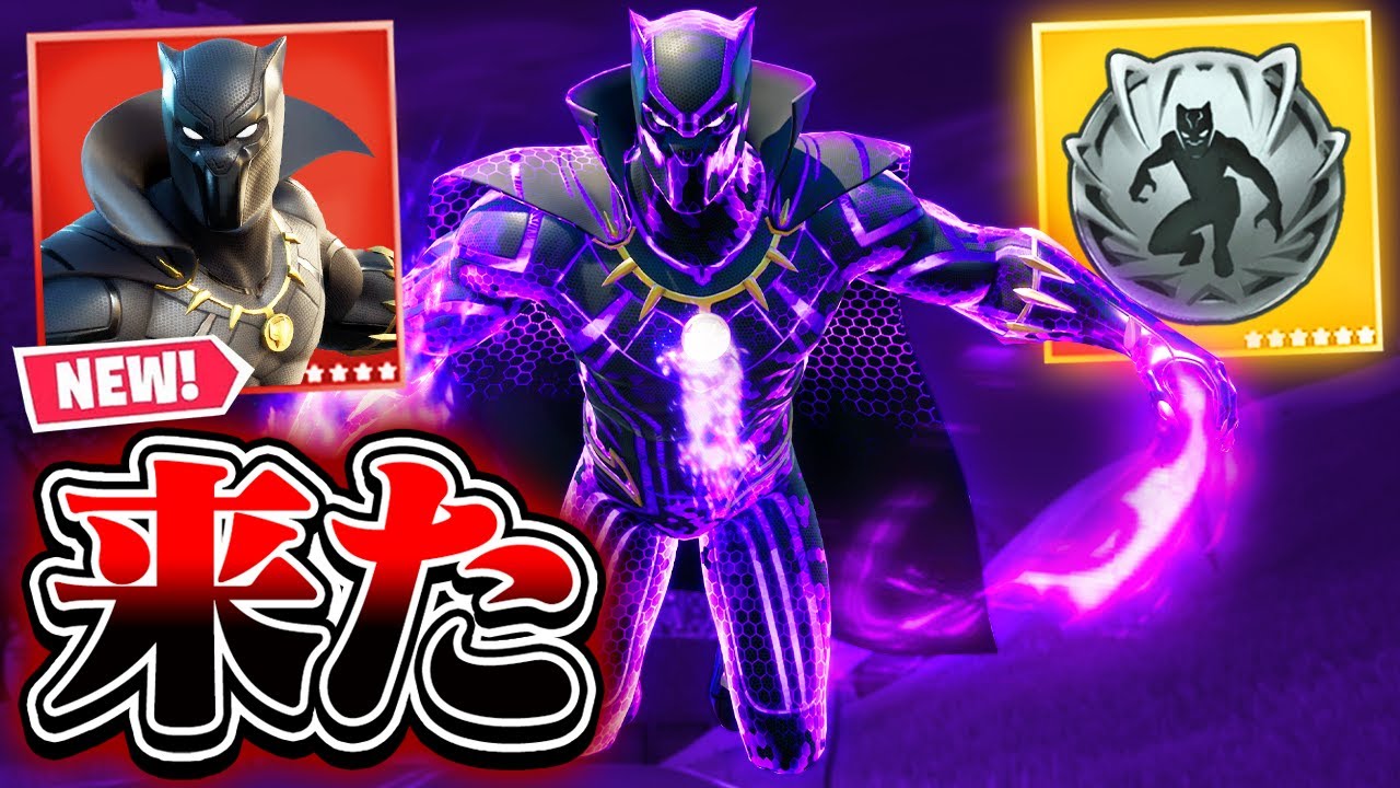 遂に来た ブラックパンサー を入手しました マーベル ロイヤリティ ウォリアーパック フォートナイト Youtube 遂に来た ブラックパンサー を入手しました マーベル ロイヤリティ ウォリアーパック フォートナイト Youtube