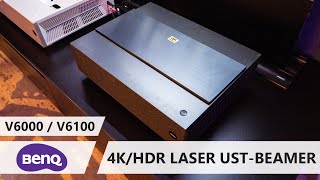 BENQ V6000 / V6100 4K-Laser-Kurzdistanz Projektoren im Hands-On (4K/60p)