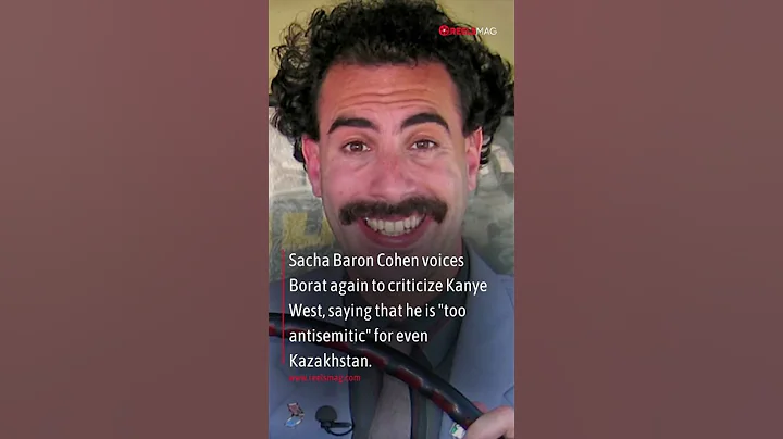 Sacha Baron Cohen Revives Borat to Slam Kanye West #shorts