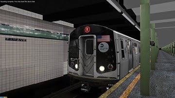 OpenBVE RP Multiplayer: NYC Subway R160B R to Coney Island via west end