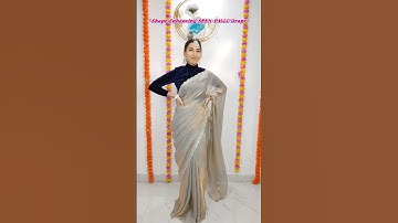 Perfect Open Pallu Drape | Easy Saree Draping Hack in Seconds