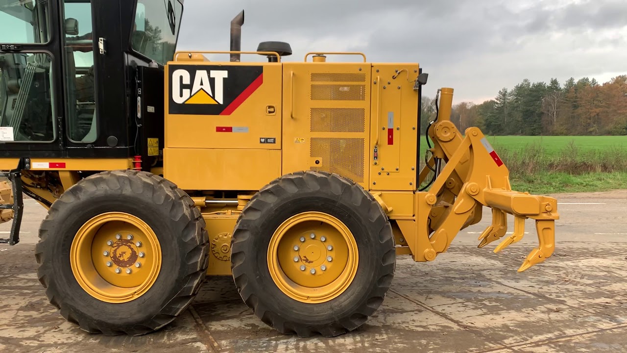 Testing motorgrader in top condition: Caterpillar 140K, year 2018 (Refnr. BM3633) - Caterpillar C7