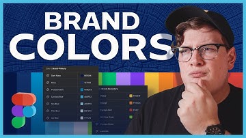 How We Build & Explore #Brand Color Systems in #Figma (Full Process)