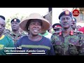 KDF soldiers in Kericho take a break from Mashujaa Day preparations to plant 1,500 trees