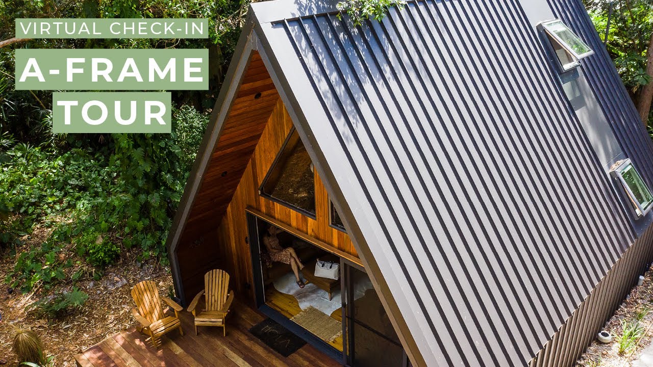 Eh Frame Slow Stays Virtual Check In: Eh Frame is a Canadian-style A-Frame in ...