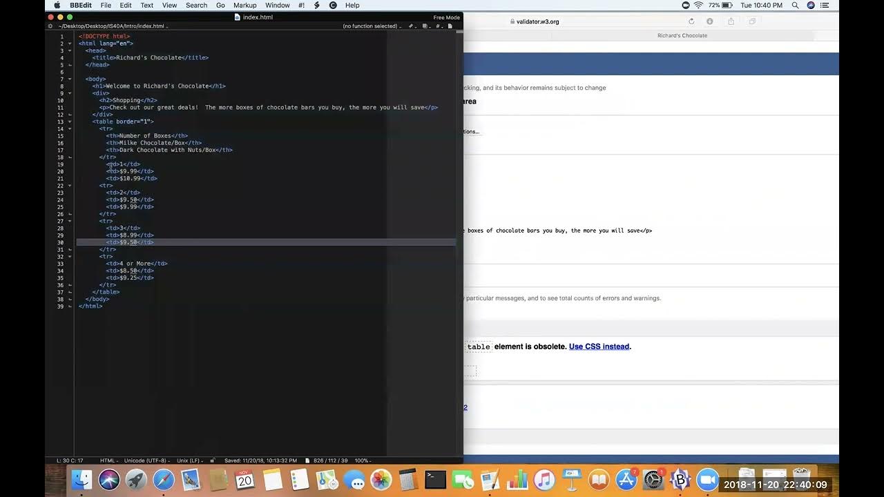 Validation Examples - YouTube