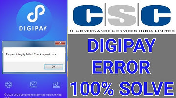 Request integrity failed. Check request data. | Digipay Request integrity failed. Check request data