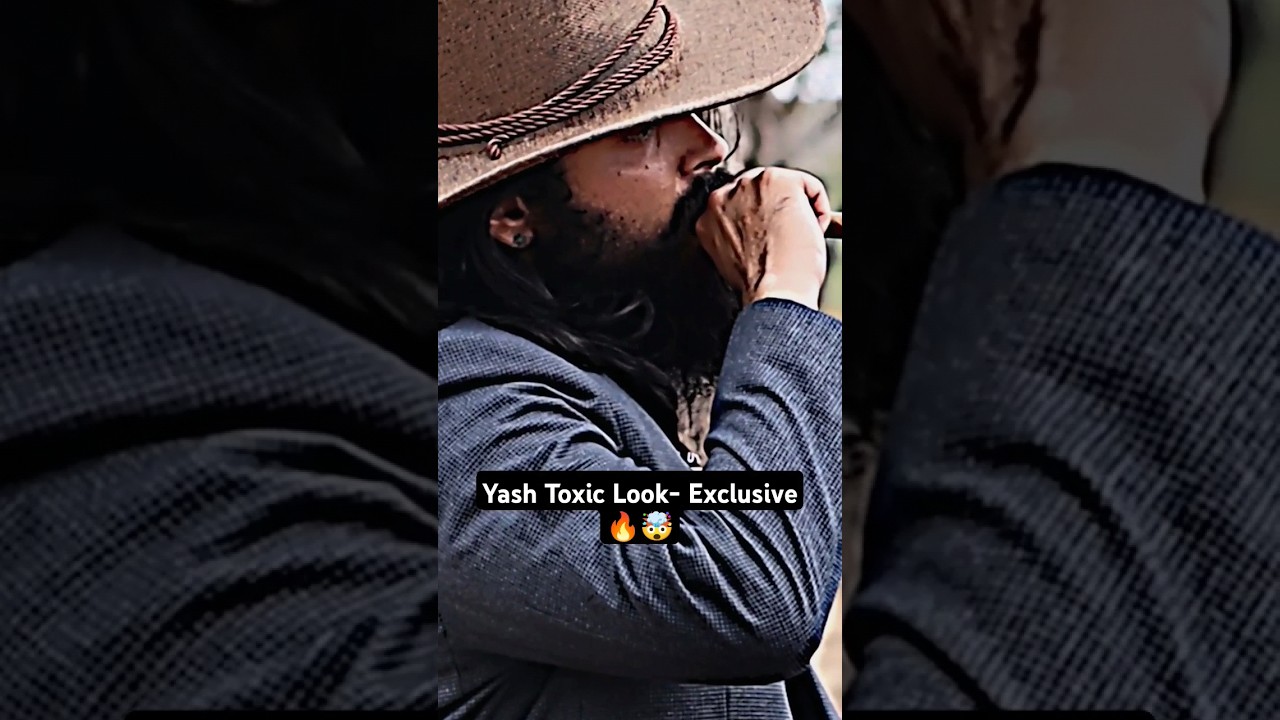 🥵 Yash 19 Look in TOXIC Movie- Exclusive First Look 🔥🤩 | ROCKING STAR YASH 