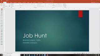 Job Hunt Workshop Toronto Canada , May 2020 by Behshad Sabah part 1