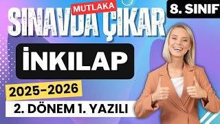 8. Sınıf İnkılap Tarihi 2. Dönem 1. Yazılı Senaryo 2025 2026