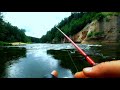 "Три дня на реке ГАУЯ". Рыбалка на дикой речке, ночёвки, готовим на костре, #ADVENTURESBROTHERS