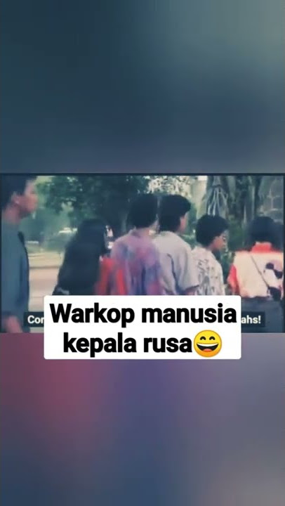 manusia kepala rusa warkop lucu banget