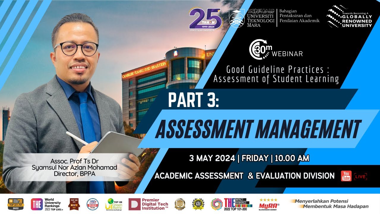 (GGP:AoSL) Part 3: Assessment Management