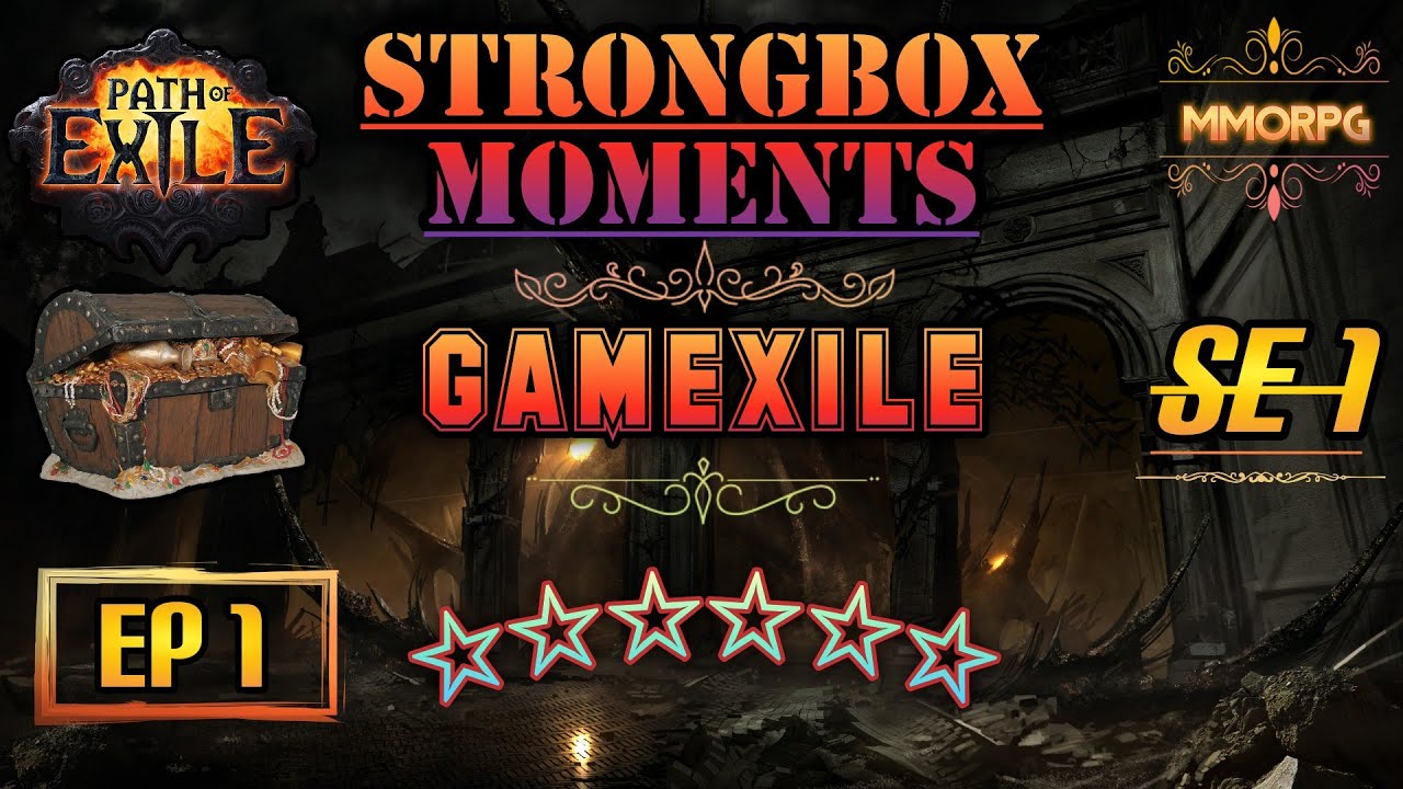 Strongbox Moments - S1 - EP1 - Start Day - Path Of Exile x POE
