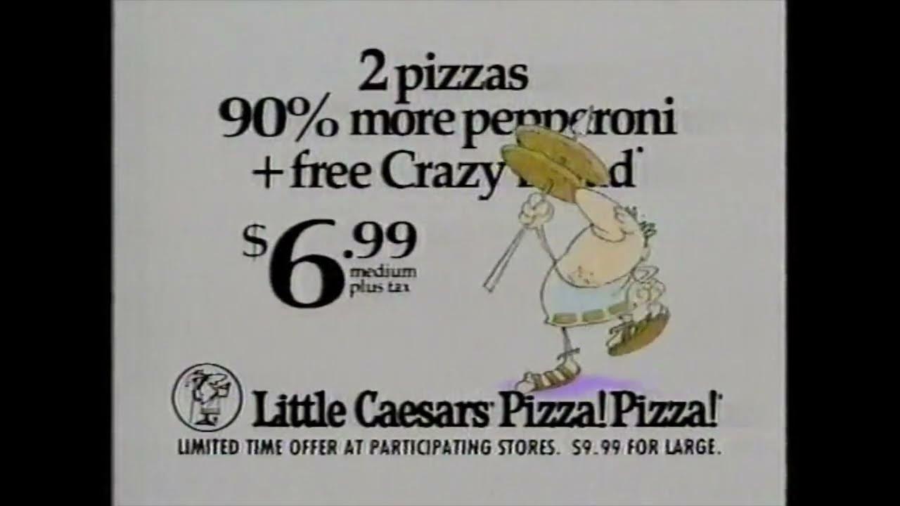 Little Casears 1991 Commercial YouTube