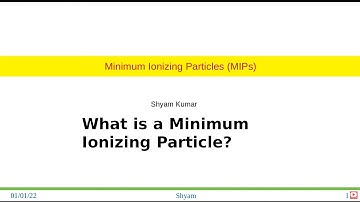 What You Need to Know About Minimum Ionizing Particles?