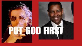 Denzel Washington- You can't do it Alone.