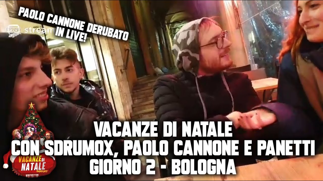 Vacanze di natale! | Giorno 2 - Bologna | Sdrumox, Paolo Cannone e Panetti