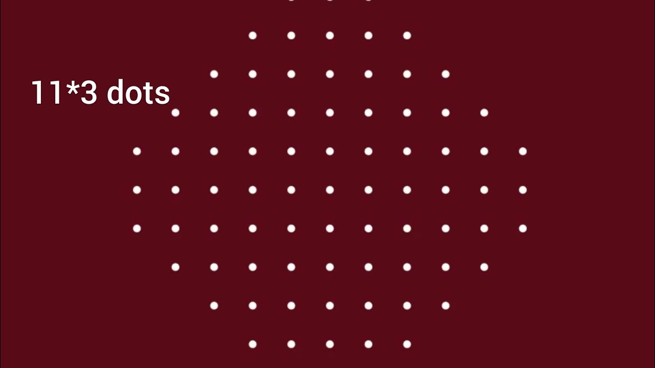 Three Easy Daily Use Rangoli Designs/Thipkyanchi Rangoli/Simple Rangoli Designs/Small Rangolis