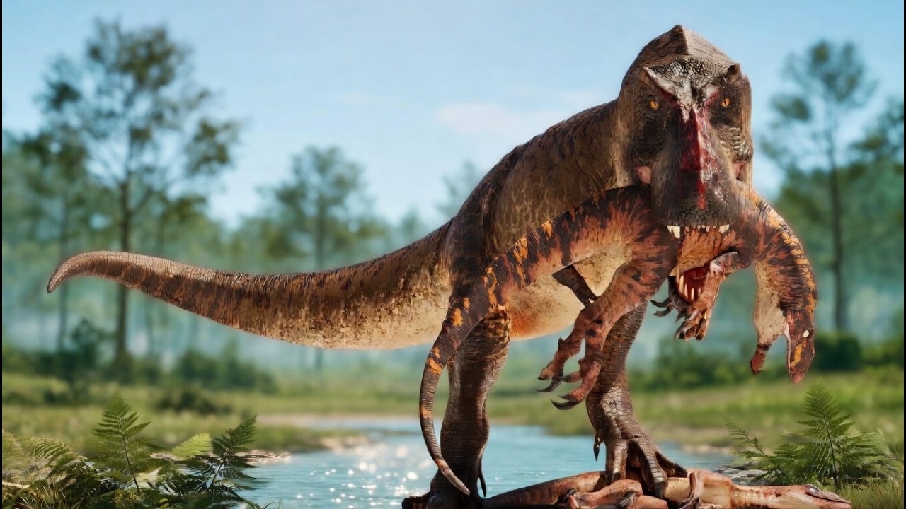 Мой самый опасный опыт выживания с тираннозавром | Остров