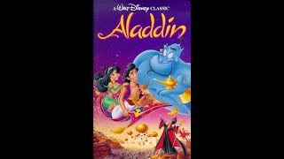 Opening to Aladdin 1993 VHS