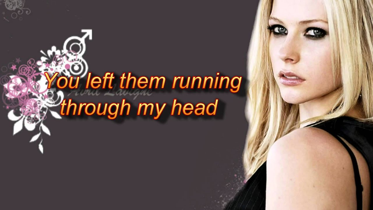 Avril Lavigne - Wish You Were Here Lyrics on Screen - YouTube.