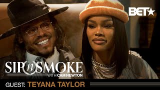 Teyana Taylor On Finding Balance In Her Career, Family & More | Sip ‘N Smoke W/ Cam Newton