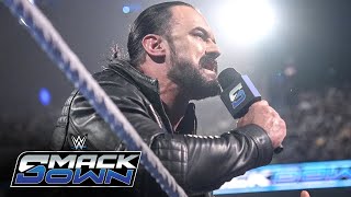 Drew Mcintyre My Attack On Cody Rhodes Was His Fault Smackdown Highlights, Aug. 15, 2025