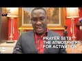 Prayer sets the atmosphere for activation with dr charles ndifon