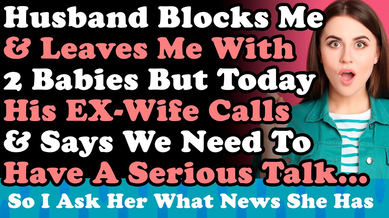Муж отталкивает меня и оставляет меня с двумя детьми, но сегодня его бывшая жена звонит и говорит...